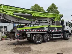 Camión Bomba de Concreto Zoomlion en Venta, Camión Bomba de Concreto Zoomlion con Pluma de 58, 63, 101 Metros, Bomba de Concreto Montada en Camión, Pluma Larga, Nuevo y Usado - Product Image 6