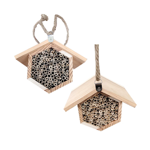 Casa de Abejas de Madera Personalizada de Fábrica, Hotel para Insectos, Casas de Abejas para el Jardín, Caja de Abejas de Madera - Product Image 1