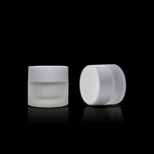 Bán Buôn Tùy Chỉnh Mỹ Phẩm Lọ Thủy Tinh 5Ml 10Ml <span class=keywords><strong>20Ml</strong></span> 30Ml 50Ml 100Ml 150Ml 200Ml Frosted Kem Jar Mỹ Phẩm Lọ Thủy Tinh Có Nắp Đậy - Product Image 3