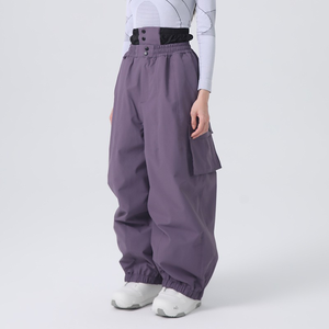 Pantalons de <span class=keywords><strong>snowboard</strong></span> imperméables et coupe-vent à coupe décontractée pour hommes et femmes, vêtements de ski d'hiver thermiques pour l'extérieur - Product Image 6