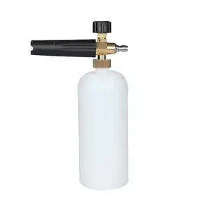 Pressure Washer PA Snow Foam Lance Foam Cannon Foam Nozzle with 1L Semi-Transparent Bottle