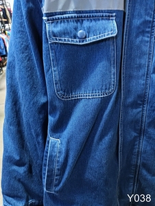 Combinaison de travail en coton imperméable et résistante à l'huile pour le secteur pétrolier, respirante, réfléchissante, antistatique et ignifuge - Product Image 4