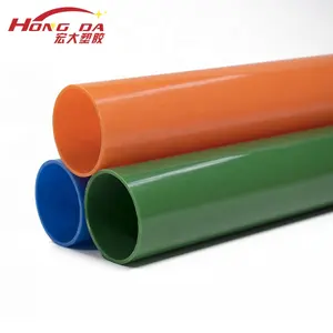 Tubos de extrusión de plástico ABS personalizados de diferentes tamaños y colores al por mayor