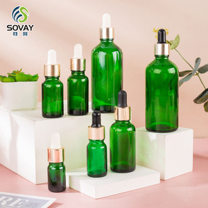 <span class=keywords><strong>ขวด</strong></span>แก้วสีเขียวเข้มขนาด 10 มล.-100 มล. พร้อมหัวปั๊มสเปรย์ พิมพ์ลายสกรีน สำหรับบรรจุภัณฑ์น้ำมัน<span class=keywords><strong>หอม</strong></span>ระเหย เซรั่ม ผลิตภัณฑ์ดูแลผิว และเครื่องสำอาง ขายส่ง - Product Image 2