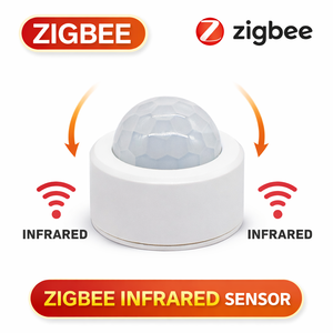 Sensor Gerak Zigbee PIR Detektor Inframerah Nirkabel Gerakan Tubuh Manusia Cerdas Sensor Gerak ZigBee <span class=keywords><strong>Alarm</strong></span> Keamanan Rumah Pintar - Product Image 1