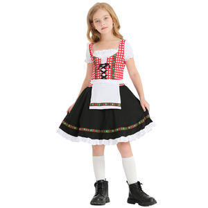 Disfraz de <span class=keywords><strong>Heidi</strong></span> para el Oktoberfest, Traje de Niña Alemana, Disfraz de Camarera de Cerveza, Vestido Bávaro Dirndl, Disfraz para el Oktoberfest - Product Image 5