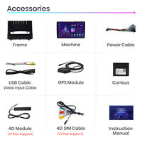 Junsun V1 İngiltere stok kablosuz CarPlay Android oto araba radyo Ford Fiesta 2009-2011 için araba kafa ünitesi navigasyon multimedya