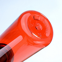Vente en gros usine : Gourde portable transparente en polystyrène, grande capacité (0,6L, 1L), avec couvercle à corde, compatible lave-vaisselle, pour consommation directe et camping