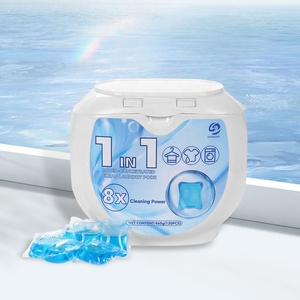 SANYUAN 1in1 Soften Clothes Deep Clean Enzyme Laundry Washing Detergent Capsules with <b>Scent</b> <b>Booster</b> <b>Beads</b> Laundry Pods Supplier - Product Image 3