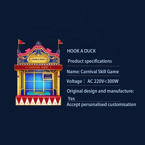 Игровой автомат CE Tolefun «Поймай утёнка» — любимая игра детей, развивающая навыки, для карнавальных киосков и развлекательных центров. - Product Image 2