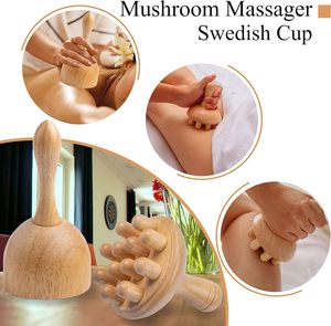 Maderotherapie Bois Professionnel Drenaje linfático personalizado Gua Sha Juego de masaje Herramientas de terapia de <span class=keywords><strong>madera</strong></span> <span class=keywords><strong>para</strong></span> moldear el cuerpo - Product Image 6