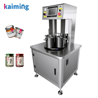 Machine de scellage semi-automatique pour canettes de bière, boissons, canettes en aluminium, soda, jus, boissons, plastique, verre avec système sous vide