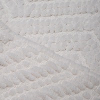 Couverture en fil de velours rond super doux, tapis à franges longues tissé en jacquard chevron pour la décoration de la maison, du canapé et de l'hôtel