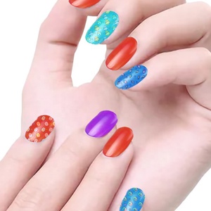 Studio de <span class=keywords><strong>manucure</strong></span> électrique DIY pour filles, ensemble de vernis à ongles lavable pour enfants avec machine à <span class=keywords><strong>manucure</strong></span>, jouet de beauté non toxique avec fard à paupières, cadeau - Product Image 3
