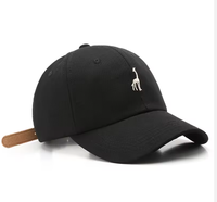 Gorras de Béisbol Personalizadas al por Mayor para Hombre, de Alta Calidad, con Correa de Cuero de 6 Paneles, 100% Algodón, Logotipo Bordado, Estilo Desestructurado