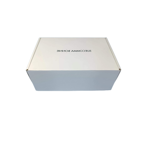 Shipping Boxes Custom Logo Paper Packaging Flower Necklace Gift Jewelry corrugated board Paper Box