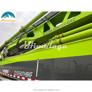 Original 70m 75m 100M Zoomlion Sany Diesel bomba de hormigón usada de China con camión Howo Sitrak Scania - Product Image 5