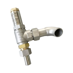 วาล์วระบายแรงดันสูงสแตนเลส DA22F40P DN15 สำหรับ LNG และก๊าซอุตสาหกรรม DAH15B-S399 วาล์วนิรภัยสำหรับแรงดันสูง DAH15B-S399 Cr - Product Image 1