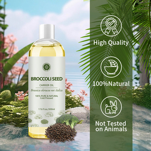 <span class=keywords><strong>Olio</strong></span> di Semi di Broccoli Premium per la Pelle - 100% Puro e Naturale, <span class=keywords><strong>Olio</strong></span> Vettore Pressato a Freddo, Non-OGM, Grado Cosmetico |   OEM 500mL - Product Image 4