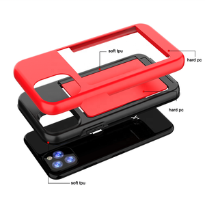 <span class=keywords><strong>Amazon</strong></span> Venta caliente de la pc del tpu flip tarjeta titular adecuado <span class=keywords><strong>funda</strong></span> para teléfono móvil para <span class=keywords><strong>iPhone</strong></span> <span class=keywords><strong>11</strong></span> 12 - Product Image 3