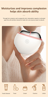 Tragbares elektrisches EMS Gua Sha Gesichtsfuß-Nacken massage gerät SPA-Guasha-Werkzeug für Körper-LED-Vibrationsheizungs-Massage produkte