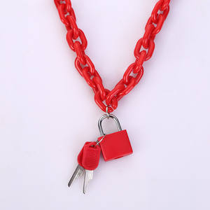 2024, venta al por mayor, joyería de moda, <span class=keywords><strong>collar</strong></span> <span class=keywords><strong>con</strong></span> <span class=keywords><strong>candado</strong></span> de <span class=keywords><strong>cadena</strong></span> acrílica para mujeres y hombres, collares <span class=keywords><strong>con</strong></span> colgante de <span class=keywords><strong>candado</strong></span> de Hip Hop, <span class=keywords><strong>collar</strong></span> de resina para fiesta - Product Image 5