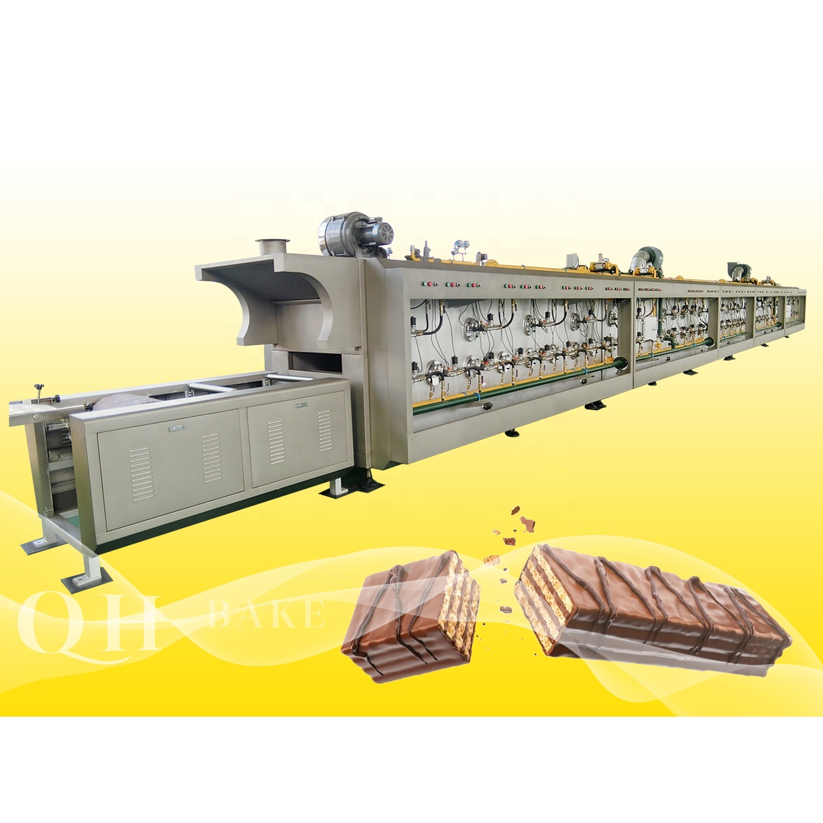 Высококачественная линия по производству печенья с низким содержанием жира, машина для производства мягкого печенья