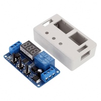 YYC-2 12V Relais Temporisé Module LED Affichage Numérique Minuterie de Cycle Réglable de Commutateur de Contrôle de Contrôle de L'automatisation Avec Coquille