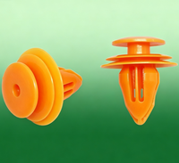 Nouveaux clips de fixation intérieurs et extérieurs de haute qualité pour voiture, rivets à pousser en nylon pour panneaux de porte, ailes, pare-chocs, coffre, garde-boue - Personnalisables
