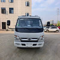 Camion compacteur de déchets FOTON 4x2 6,5 m³ à chargement arrière, camion compacteur de déchets compressés, véhicule de collecte des ordures sanitaires