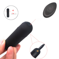 Großhandel 10-Frequenz Fernbedienung USB-Aufladung Bullet Vibrator für Frauen Tragbares Ei-Vibrator Erwachsenenprodukt Sexspielzeug