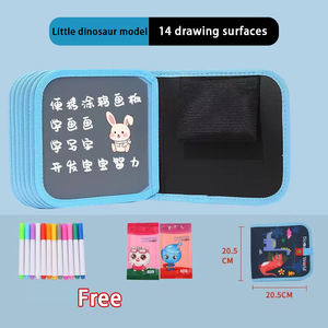 للبيع بالجملة 6/10/صفحات ، لوحة سحرية ، كتب أنشطة للأطفال قابلة للمسح بالألوان ، رسم جرافيتي - Product Image 3