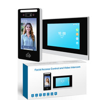 Sistemas de Control de Acceso con Videoportero POE y Audio Bidireccional Tuya WiFi, Compatible con Monitoreo de Cámara y Desbloqueo Remoto en Casa