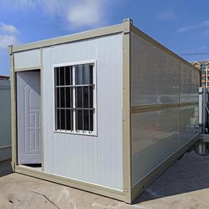 Maison mobile pliable préfabriquée de 20 pieds, bureau modulaire en conteneur, dortoir, boutique, camp, transport et assemblage faciles - Product Image 5