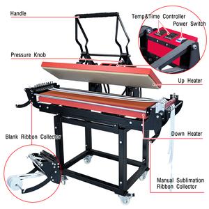 Xingyan 25*100cm đôi sưởi ấm Ribbon chuyển máy bán tự động Polyester dây buộc máy in báo nhiệt khuyến mại dây buộc - Product Image 6