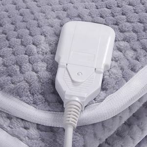 <span class=keywords><strong>Couverture</strong></span> <span class=keywords><strong>chauffante</strong></span> électrique en polaire douce avec double télécommande, 5 réglages de chaleur, minuterie 1-10h, lavable, pour <span class=keywords><strong>lit</strong></span> - Product Image 3
