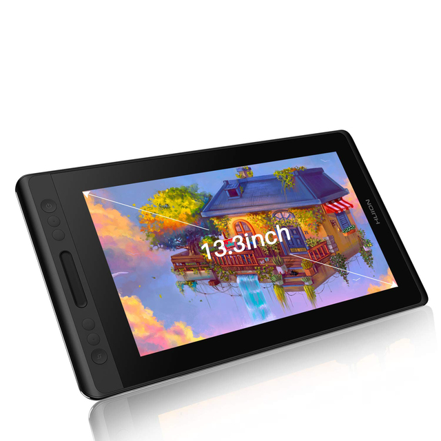 Huion Kamvas Pro 13 13.3" 8192 Levels Professional Drawing Tablet with Foldable Stand Pen Display