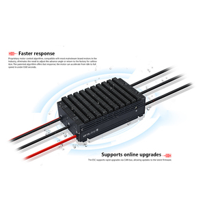 Contrôleur de vitesse électrique (ESC) pour drone UF75 48-96S 75A, régulateur 1050us-1940us, moteur 986g, compatible CAN IPX4 pour drones agricoles - Product Image 4