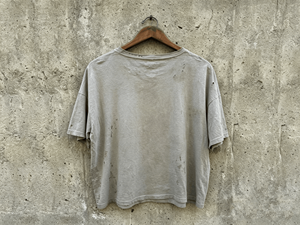 hongguan New Arrival Streetwear 100% Cotton Boxy Cropped <b>Tshirts</b> Men Custom Graphic Printed Crew Neck Short Sleeve t Shirt - Product Image 4