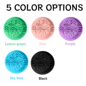 Nuove Ciotole per Cani in Silicone Antiscivolo per Gatti, Ciotola per Alimentazione Lenta di Grado Alimentare, Tappetino Leccabile per Cani, Accessori Ecologici per Animali Domestici - Product Image 3