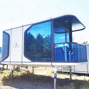 Cápsula Espacial Inteligente con Aislamiento Acústico para Paisajes al Aire Libre, Habitación con Vista Panorámica, Habitación Tipo B&B, Contenedor de Placa de Aluminio Aeronáutico - Product Image 3