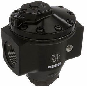 ตัวควบคุมแรงดันแบบ Pilot Operated รุ่น R18-C34-RNSA ซีรีส์ R18 ขนาด 2 นิ้ว PTF 2000 SCFM 10-250 Psig OEM ODM แบบแมนนวล - Product Image 3