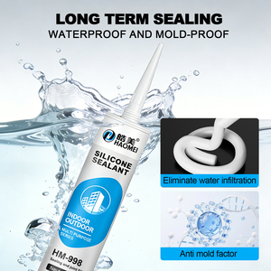 KINGDELI Oem 300ml Silicone Neutro Cure Glass Sealant RTV Glue Weatherproof Silicone Sealent - Product Image 6