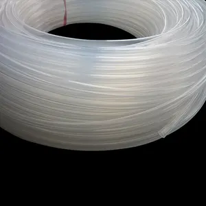 Insulation F4 Extruded Smooth Pipe Lined Low Tolerances Ptfe Tubing 3D Printer Machine Tube Ptfe Plastic Pipe Tubo Hose