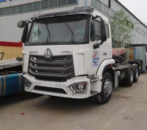 HOWO TX7 460 Caballos Euro 2 Emisión Estándar 4x2 Giro a la derecha Tractor Camiones Nueva condición Cámara trasera para transporte de grava - Product Image 4