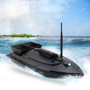 Barco Cebador de Pesca a Control Remoto Flytec Rc, 54x27x21cm, Doble Tolva, Retorno con un Solo Botón, Alimentado por Batería, Negro - Product Image 2