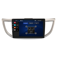 Radio de Coche con Pantalla Táctil de 10 Pulgadas, Navegación GPS, Wifi, Multimedia, Video, Android 12, Reproductor de DVD para HONDA CRV 2012