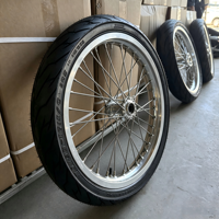 Ensemble de roues Surron LBX Supermoto 17 pouces haute performance, pneus légers 70/90-17 90/80-17, moyeux en aluminium CNC 7116-T6, Plug & Play