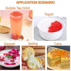 1.3kg di <span class=keywords><strong>perle</strong></span> di Boba di sapore Taiwan palla di succo di mirtillo istantaneo sapore Boba scoppiettante per i caffè del negozio di bevande da Dessert - Product Image 3