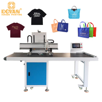 Machine d'impression d'écran en soie automatique à grande vitesse imprimante d'écran plat sous vide pour le T-shirt de sac tissé par pp de papier de tissu